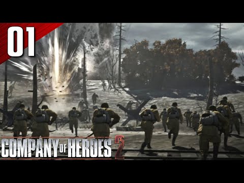 Company of Heroes 2: 100% (General) Walkthrough Part 1 - Stalingrad Rail Station (No Commentary)