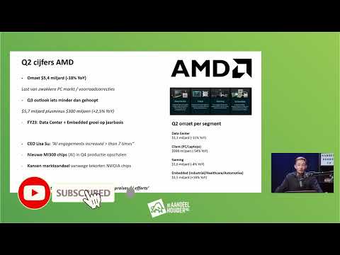AMD cijfers: AI spektakel moet nog komen