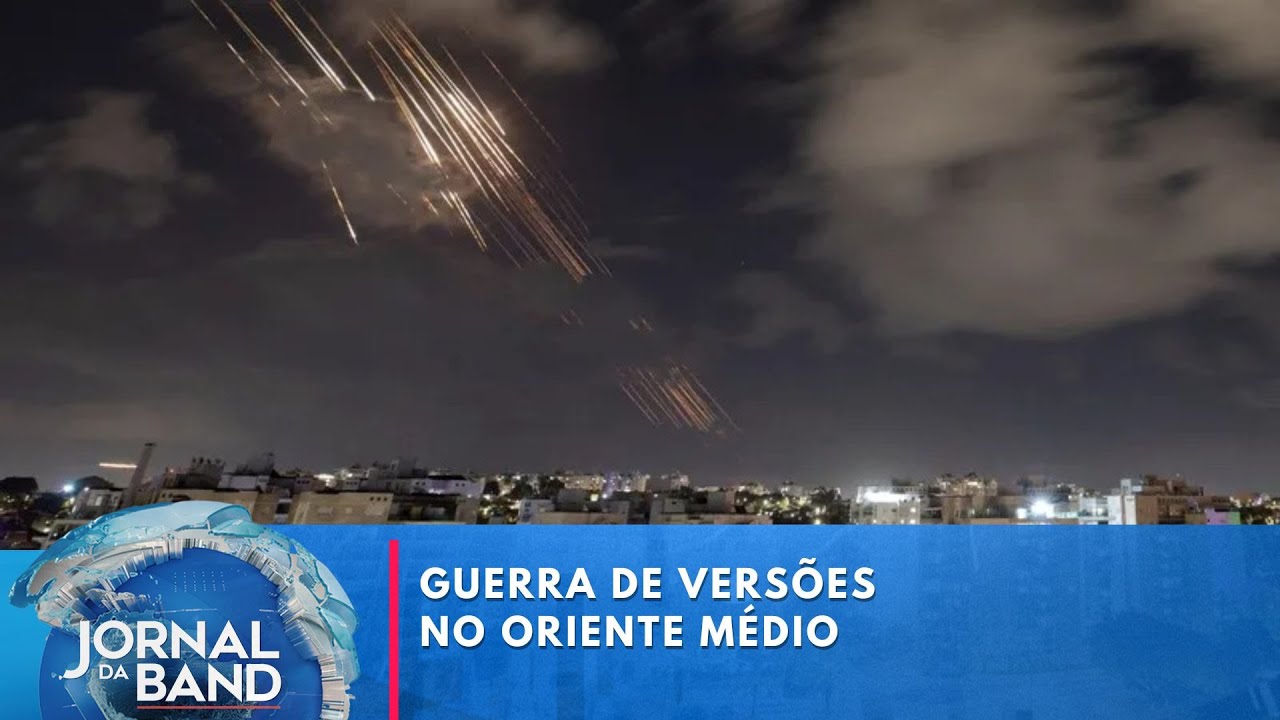 Conflito entre Irã e Israel se torna guerra de versões e ameaças | Jornal da Band