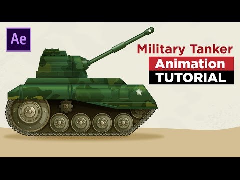 Motion Graphics Bicycle Gears Animation in After Effects Tutorial