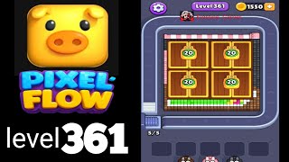 Pixelflow Level 361 hard level Guide Walkthrough Solution