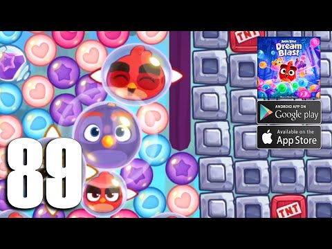 Angry Birds Dream Blast ]89[ Gameplay Walkthrough - Stage 383 384 (Android, iOS)