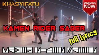Download lagu Ending song Kamen Rider Saber Lyrics | Tokyo Ska Paradise Orchestra mp3