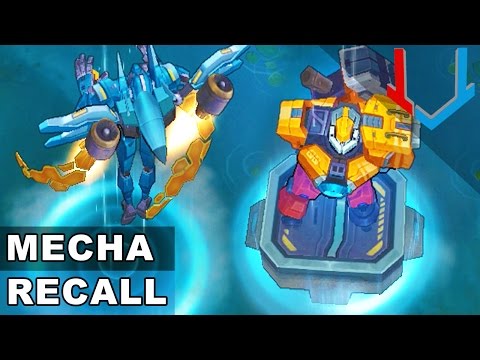 All Mecha Skins - RECALL Animations (League of Legends)