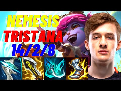 NEMESIS PLAYS TRISTANA VS KATARINA MID |EUW CHALLENGER PATCH 11.5| [League of Legends] Full Gameplay