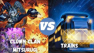 Clown Crew Mitsurugi vs Trains - YuGiOh! Locals TCG - May 2026  - Post Banlist 