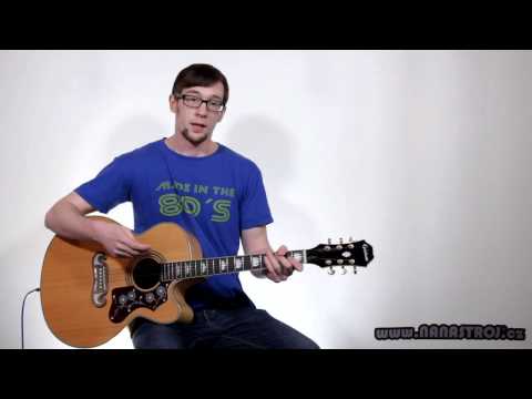 14. První písnička - doprovod - Lekce kytary NaNastroj.cz