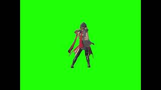 Red Commander With Mummy Set  Green Screen  PUBG M