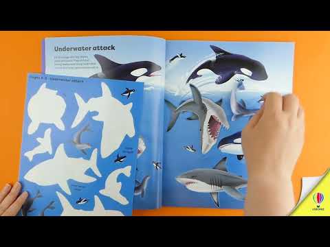 Книга Big Sticker Book Deadly Animals video 1