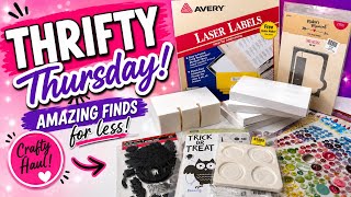 Budget Crafting Score! | Thrifty Thursday Haul