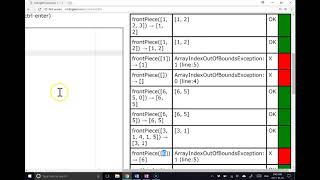 Coding Bat  Solutions - Arrays 1 - frontPiece