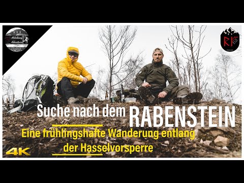↟ ↟ Suche nach dem RABENSTEIN | Eine frühlingshafte Wanderung entlang der Hasselvorsperre | 4K HDR