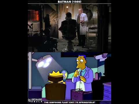 Batman (1989) vs The Simpsons
