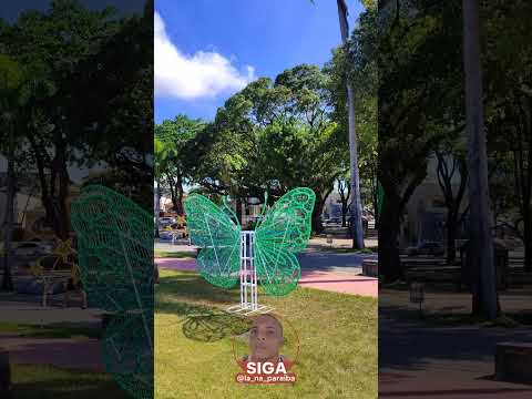 João pessoa PB - Parque da lagoa no centro. #nordeste #viagem #turismo #joaopessoa #paraiba