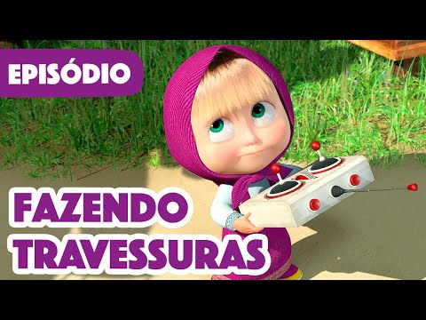 Capa de Masha e o Urso 🐻👱‍♀️ 💥 Novo episódio 2022 👶 Fazendo Travessuras 🐣 (Episódio 35)