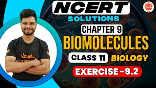 NCERT EXERCISE 9.2 | Biomolecules Chapter 9 | Class 11 Biology | CBSE 2024