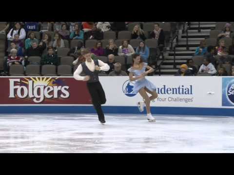 2013 US Champs Junior Free Dance   5   Hannah Rosinski and Jacob Jaffe