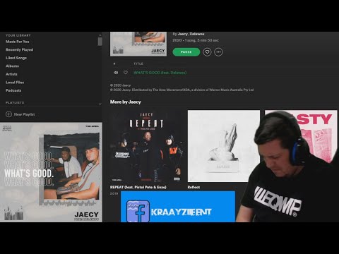 Kraayziie Reacts To Jaecy - WHAT'S GOOD (Ft. Delawou)