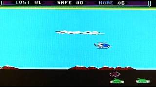 Choplifter on Atari 8 bit / 65XE. Gameplay & Commentary
