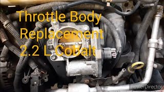 2007 Chevrolet Cobalt Throttle Body Replacement