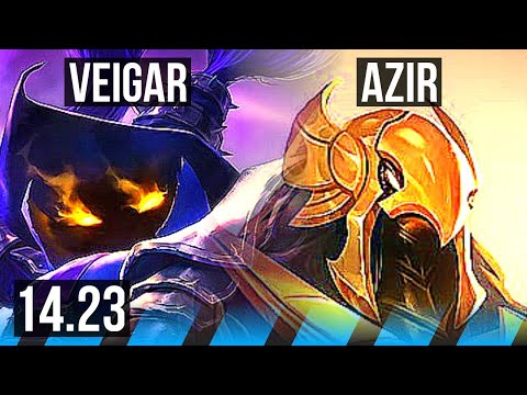 VEIGAR vs AZIR (MID) | KR Master | 14.23