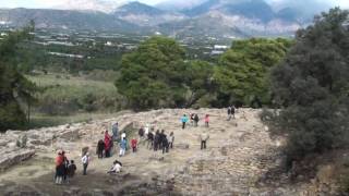 preview picture of video 'Crete Κρήτη Phaistos - Φαιστός - Αγία Τριάδα - Κομμός - Μάταλα'