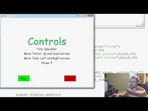 Pygame Python Game Development Tutorial 52 Controls Screen