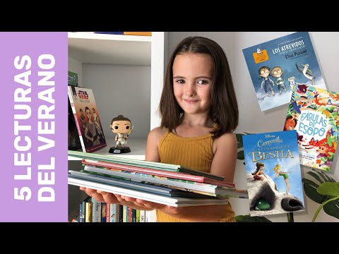 📚 TOP 5 LECTURAS del VERANO ☀️ Libros infantiles y juveniles | Sara, la niña booktuber.