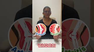 Artritis vs. Artrosis, ¿conoces las diferencias? #parati #salud #artritis #artrosis #fyp #medicina