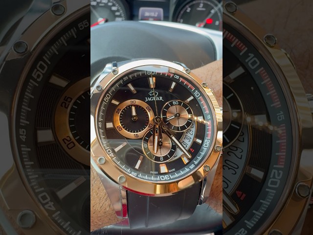 Vídeo relacionado con Jaguar Reloj Modelo J860/B de la colección Executive, Caja de 43,5 mm Verde con Correa de Acero para Caballero