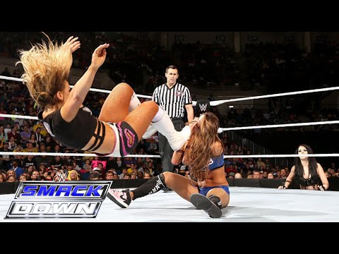 WWE SmackDown Nikki Bella Vs Natalya January 15, 2015