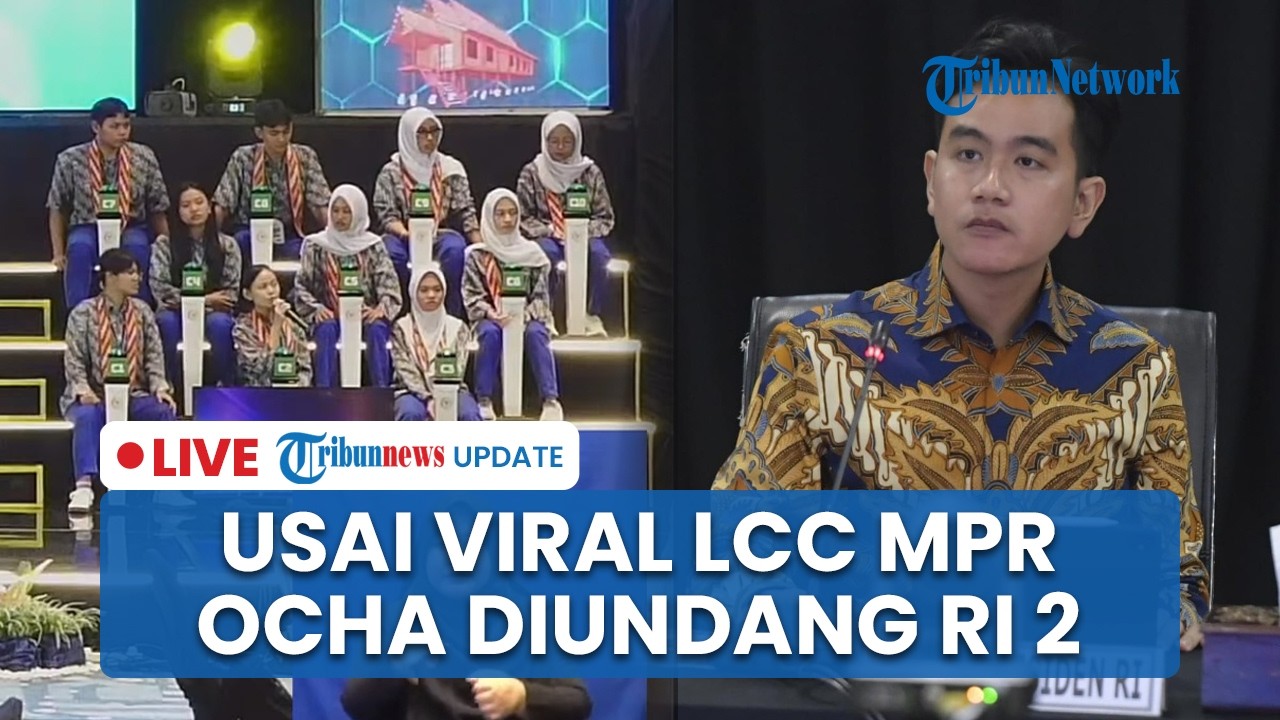LIVE: Wapres Gibran Undang Tim SMAN 1 Pontianak usai Polemik LCC MPR, Satu Pesawat dengan Selvi