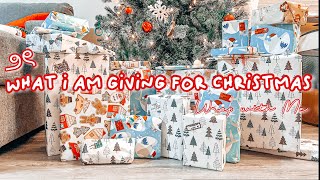 What I Am Giving for Christmas 2024 | ౨ৎ Wrap with Me  ౨ৎ | Christmas Gift Haul