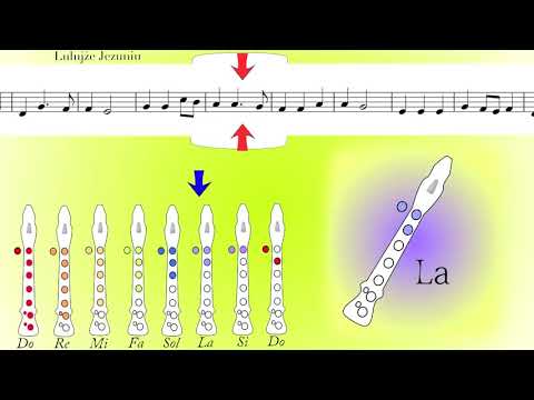 Lulajże Jezuniu na flet