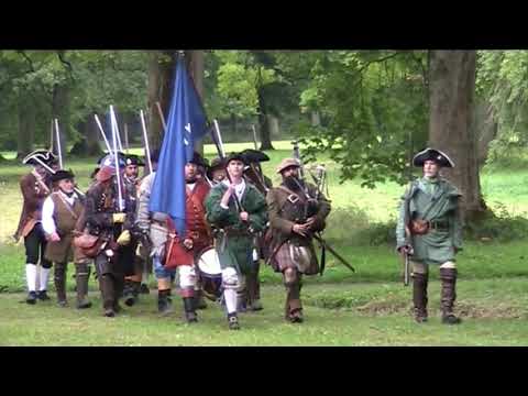Zeitreise ins 18. Jahrhundert 2017 - Darstellung der Schlacht von Germantown 2