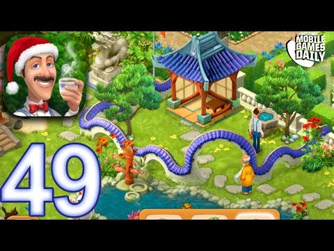 GARDENSCAPES NEW ACRES STORY Walkthrough Gameplay Part 49 - Day 33 (iOS Android)