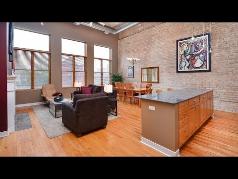 A very special duplex loft on a quiet Lakeview street