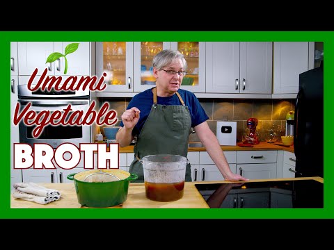 🌱 Vegetable Stock - Thick Rich Vegetable Broth Recipe...