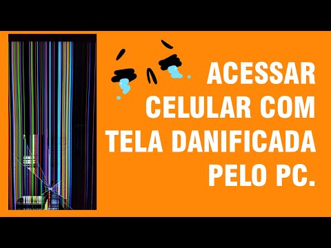 Acessar celular com tela quebrada/danificada pelo pc [Modo depuração precisa está ativo]