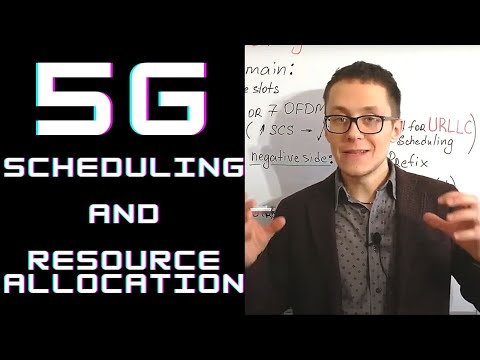 5G Course - 5G Scheduling, Dynamic Scheduling, Semi Persistent Grant free, 5G Mini slot
