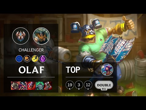Olaf Top vs Neeko - EUW Challenger Patch 10.24