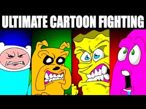 ULTIMATE CARTOON FIGHTING SEASON 1 - ALL BATTLES!!!