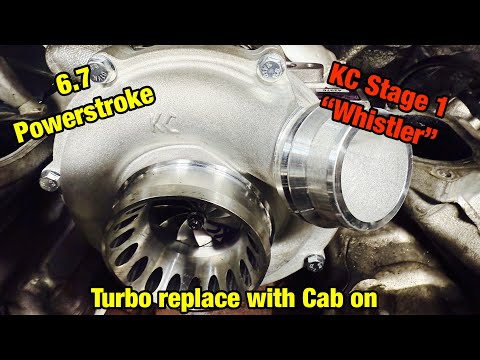 6.7 Powerstroke turbo *CAB ON REMOVAL