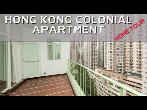 HOUSE TOUR | SPACIOUS  Colonial Apartment with HUGE Balcony  | Hong Kong
