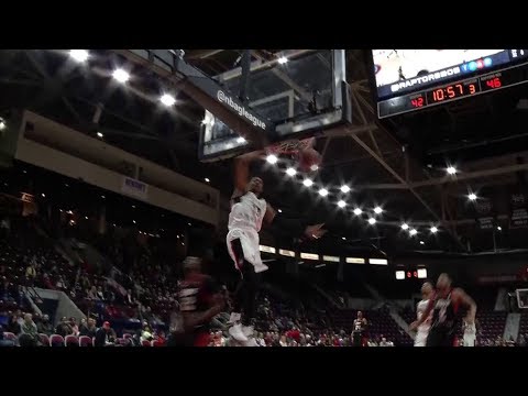 Raptors 905 Highlights: Miller Steal and Slam - February 21, 2018