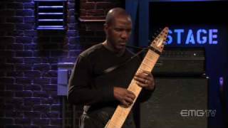 Kevin Keith plays funky Chapman Stick grooves Live at EMGtv