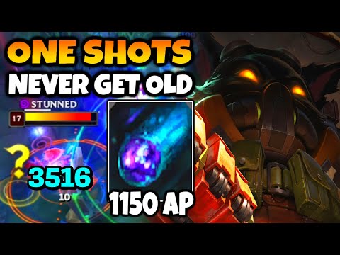 It never gets old just One Shotting anyone with Veigar combo