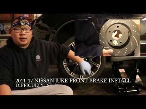 PROJECT MR: NISSAN JUKE FRONT BRAKE INSTALL