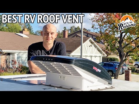 Review of Maxxair Fan RV Roof Vent with Intrgrated Rain Cover