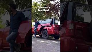 tata sierra modified only 1 in india